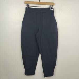 Rachel Comey Barrel Pants Womens 0 Black Balloon Leg‎ Cotton Blend High Rise